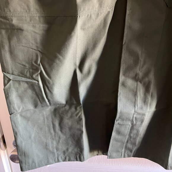 511 TACTICAL Short Sleeve Cotton Shirt Military Green Heavyweight Size Large. - Picture 4 of 14